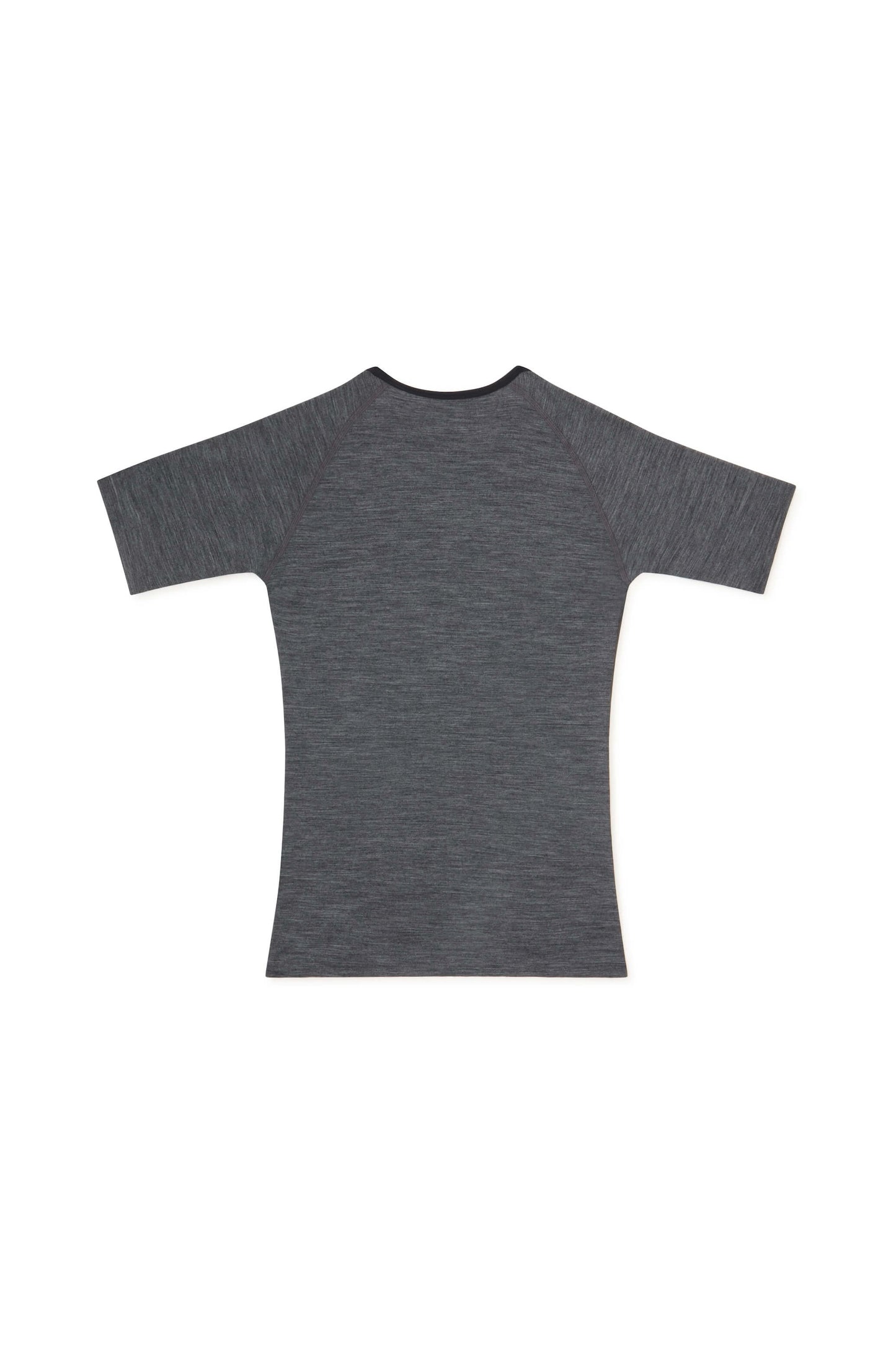 Short Sleeve Merino Wool Cycling Base Layer | Graphite