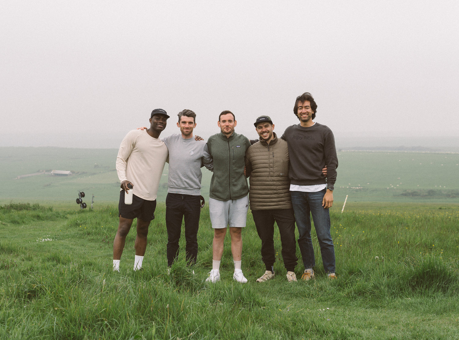 A group photo from the Angry Pablo EarthTone photoshoot