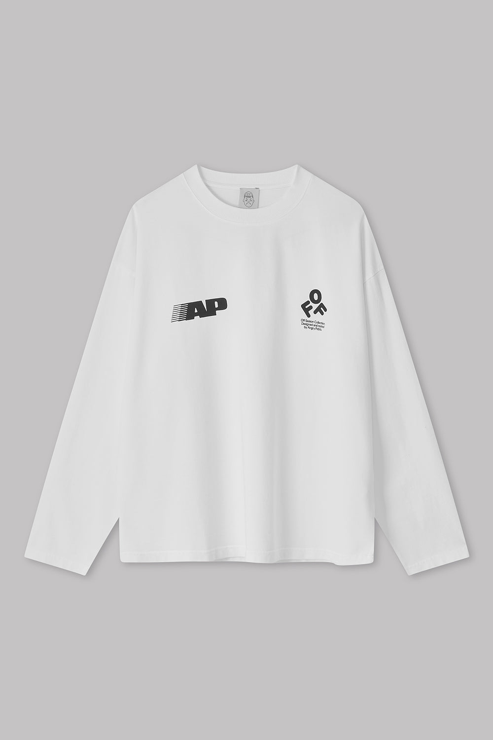 Off-Season Heavy Long Sleeve Tee | White