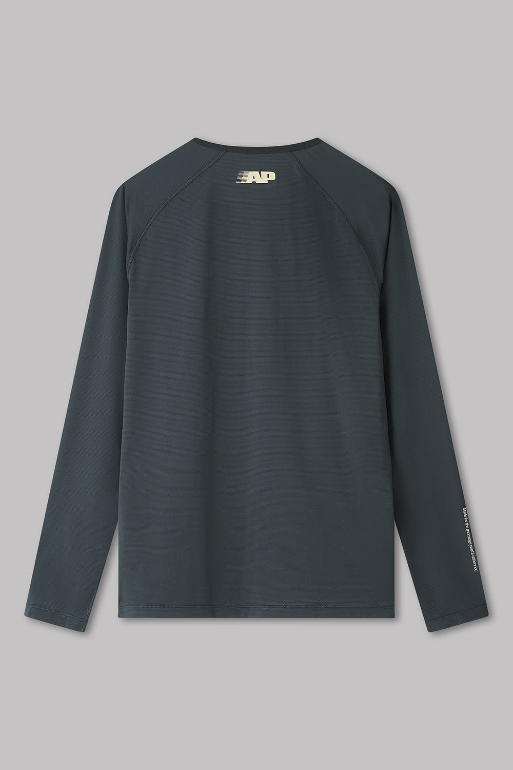 Off-Season Long Sleeve Running Tee | Charcoal