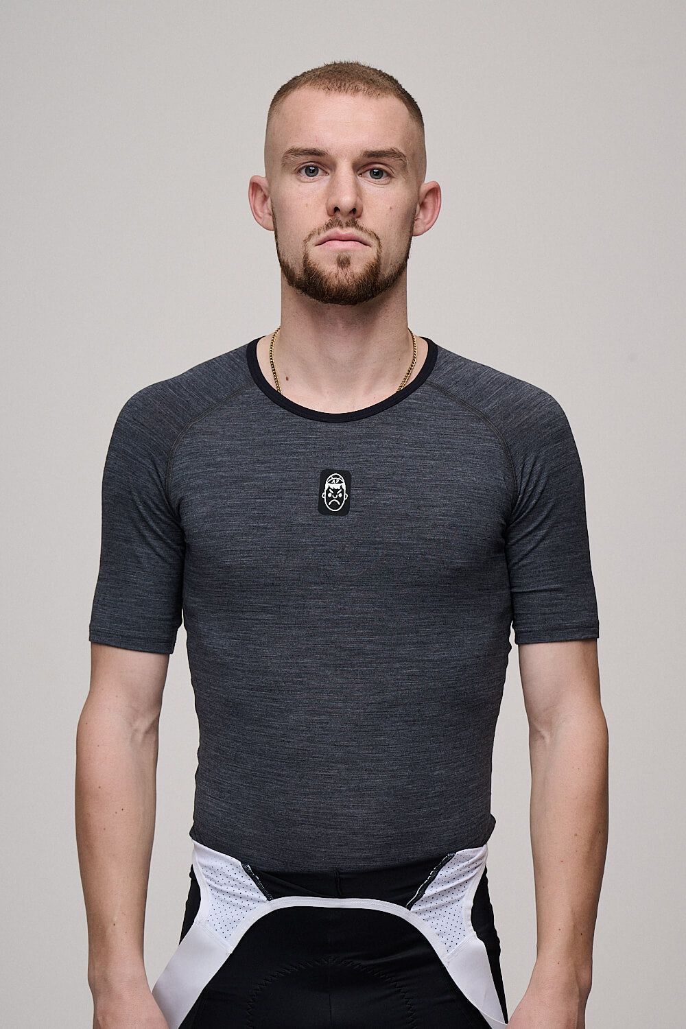 Wool Cycling Base Layer [Short Sleeve] | Graphite