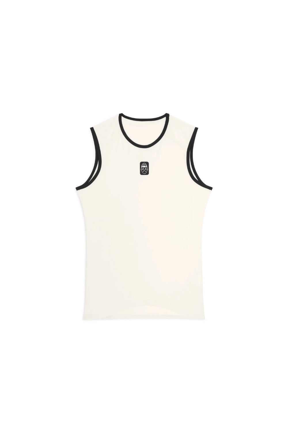 Sleeveless Cycling Base Layer | White Sand