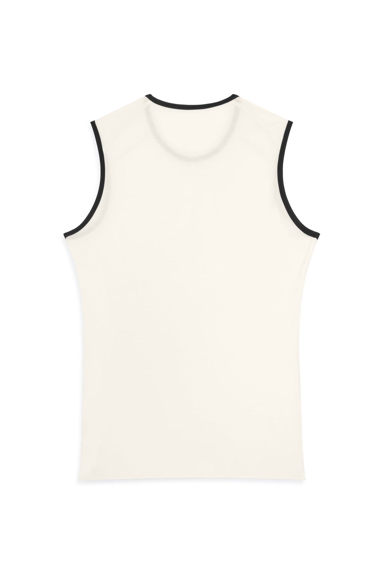 EarthTone Sleeveless Undervest / White Sand