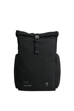 希少　レア　Stolt Athlete 揺れ低減バックパック　ネイビー Stolt x Angry Pablo Athlete Commuting Backpack - Roll-top