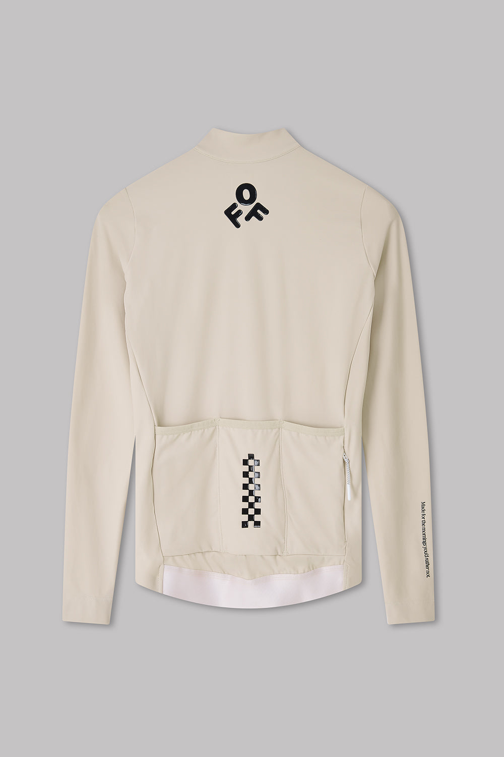 Off-Season Long Sleeve Cycling Jersey | Chalk
