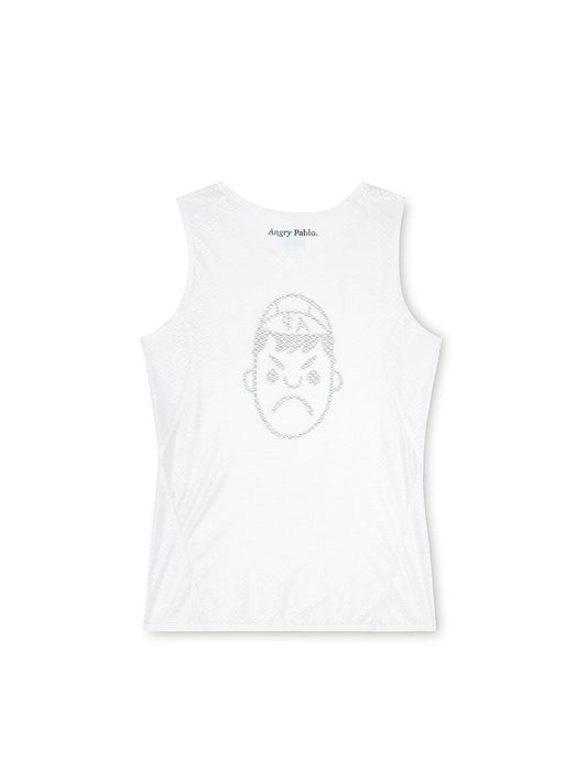 White Cycling Base Layer