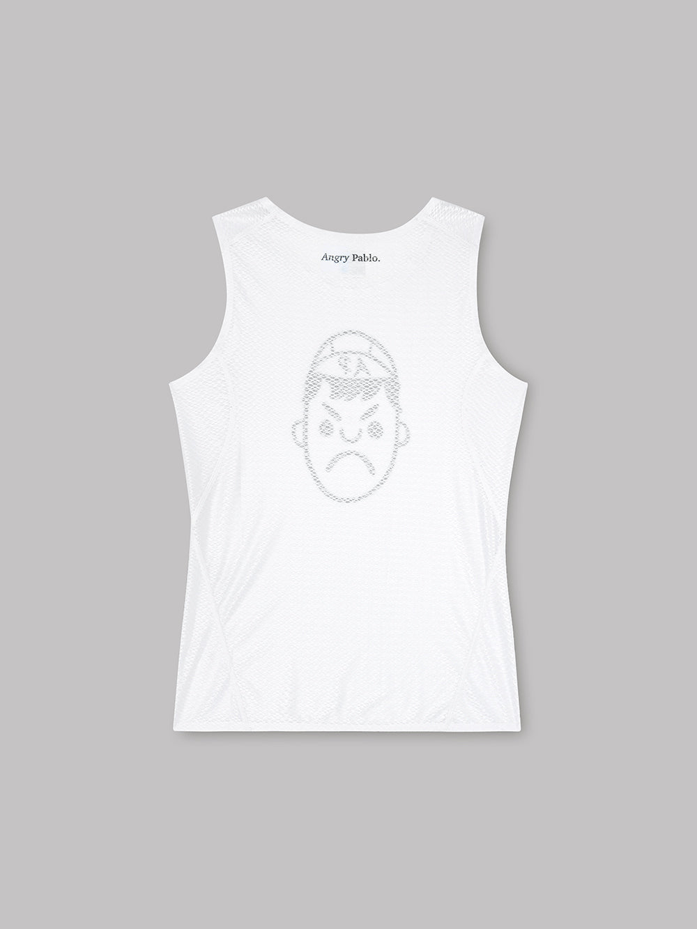 White Mesh Cycling Base Layer