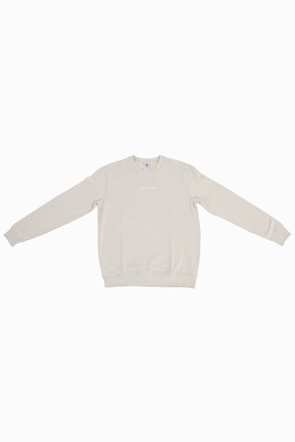 Classic Heavy Sweatshirt - Ivory / White