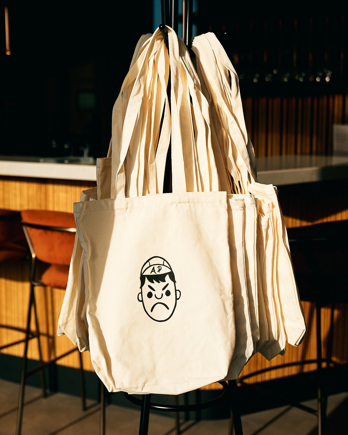 GOOD MOVES Cotton Tote Bag